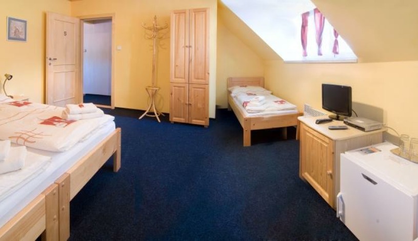 Pension Sebastian Český Krumlov - Třílůžkový s vanou